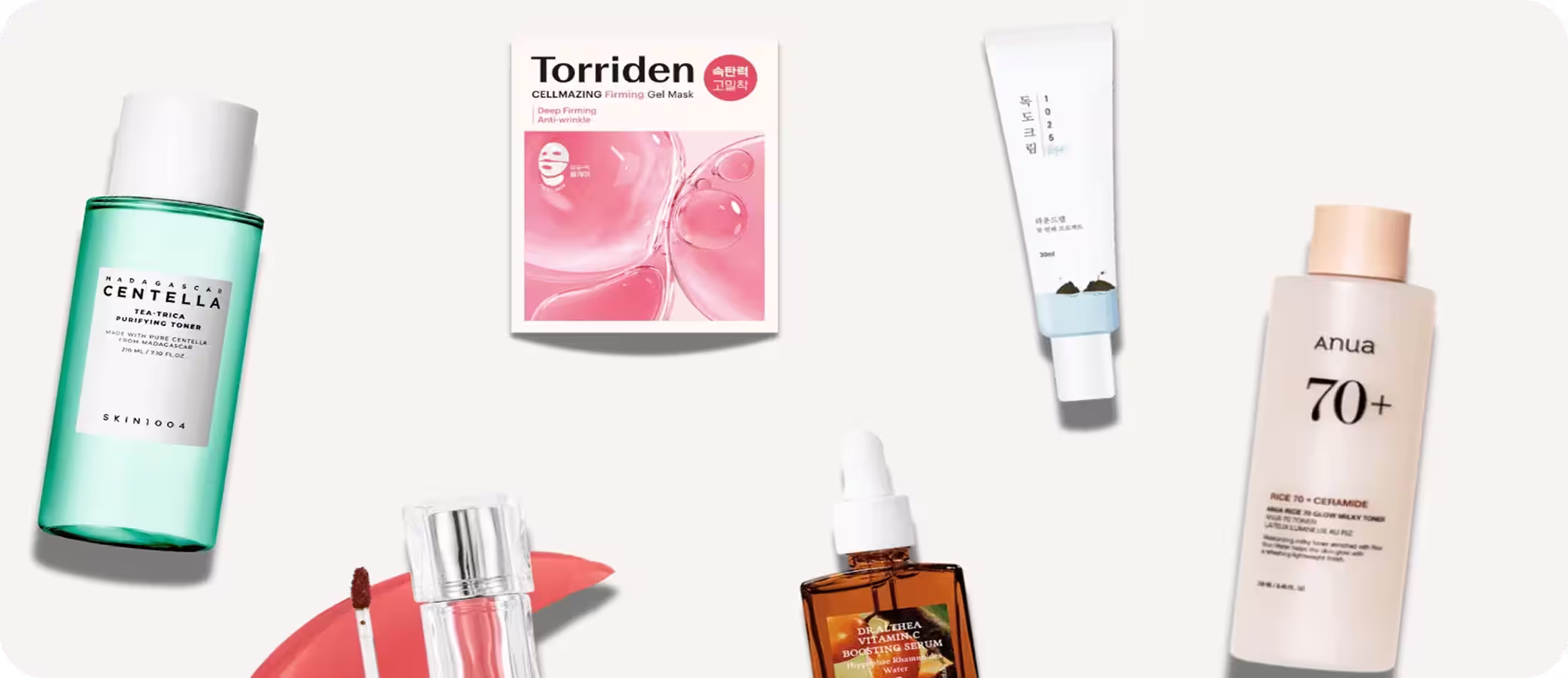 K-Beauty skincare products